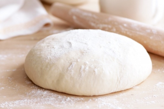 Basic leavened pizza dough